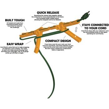 CORD DOCKコード収納ホルダー ミッドウェスト