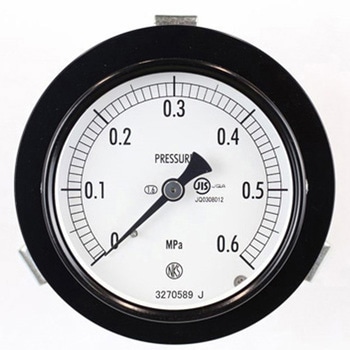 普通形圧力計(Φ75)埋込形D枠(取付金具) AC15-133シリーズ 長野計器