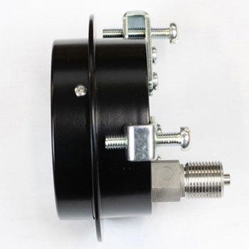 普通形圧力計(Φ75)埋込形D枠(取付金具) AC15-133シリーズ 長野計器