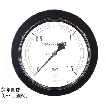 普通形圧力計(Φ100)35MPa 埋込形D枠(取付金具)耐振用 AE15-141シリーズ 長野計器