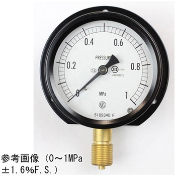 密閉型圧力計(75Φ)立形B枠 BC10-231シリーズ 長野計器