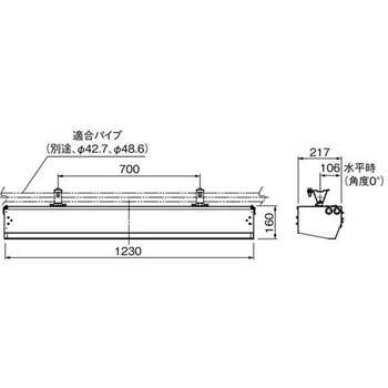 舞台演出用 バトン取付型 LED ラインボーダーライト ノーマルタイプ Panasonic(パナソニック)