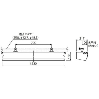 舞台演出用 バトン取付型 LED ラインボーダーライト ハイパワータイプ 【受注生産品】 Panasonic(パナソニック)