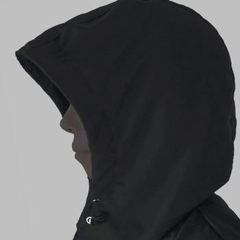 FUBAR オーバーサイズ ショートブルゾン(フード付き) おたふく手袋