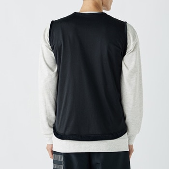 フライウォーム リバーシブルスナップベスト おたふく手袋