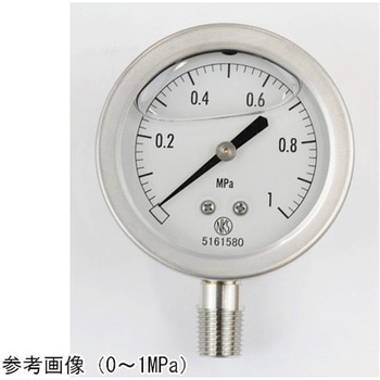 グリセリン入圧力計(60Φ) GV50-153シリーズ 長野計器
