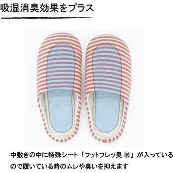 洗えるフトフレニット細ボーダー成型チャールス オクムラ