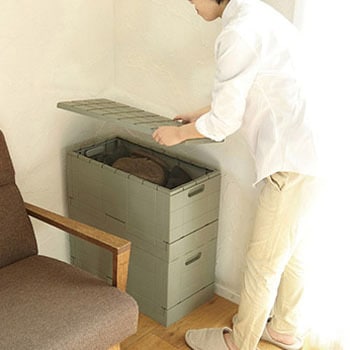 スタッキングコンテナボックス 61-661シリーズ アズワン
