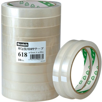 3M 軽包装用OPPテープ 618 3M(スリーエム)