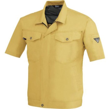 半袖ブルゾン キャメル 1491-81シリーズ ジーベック