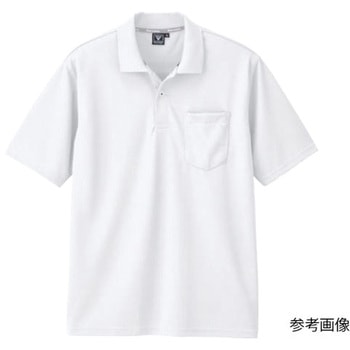 半袖ポロシャツ 白 6030-32シリーズ - ジーベック