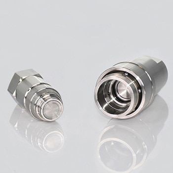 液だれ低減大流量カプラ(両バルブ、中・低圧用)ソケット CNSシリーズ NAC(長堀工業)