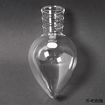 ナシ形フラスコ 白 027シリーズ 日本理化学器械(NRK)