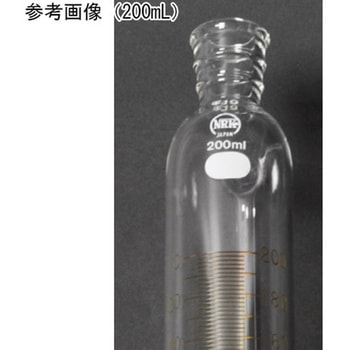 目盛入等圧ロート(PTFE コック) 126シリーズ 日本理化学器械(NRK)