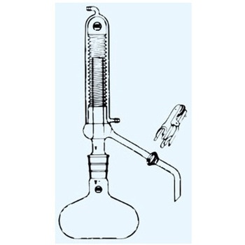 蒸留器 摺部45 1セット 115-シリーズ 日本理化学器械(NRK)