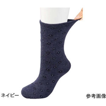 紳士名前の書ける肌側綿ソックス 24～26cm 89618シリーズ - ケアファッション