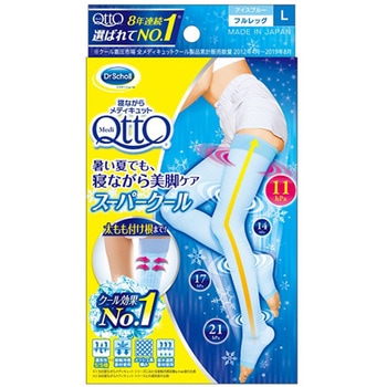 ドクターショール 寝ながらメディキュット スーパークール フルレッグ レキットベンキーザー・ジャパン