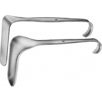 膣鏡 カールモーゲン ブレード2枚組 ELシリーズ ビー・ブラウンエースクラップ