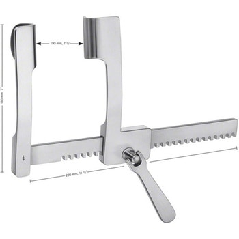 胸骨切開用開創器 FBシリーズ ビー・ブラウンエースクラップ