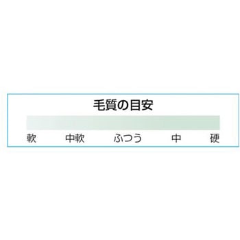 ダスター用刷毛(豚毛/平) EA109LLシリーズ エスコ
