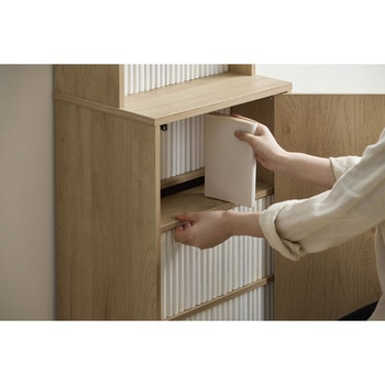 隠せる本棚 幅39.5×奥行29.5cm アイリスオーヤマ