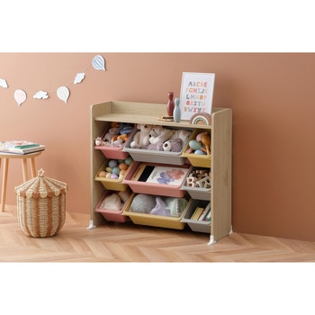 天板付きキッズトイハウスラック アイリスオーヤマ