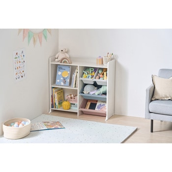 本棚付トイハウスラック アイリスオーヤマ