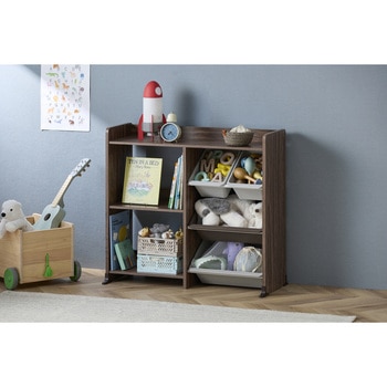 本棚付トイハウスラック アイリスオーヤマ