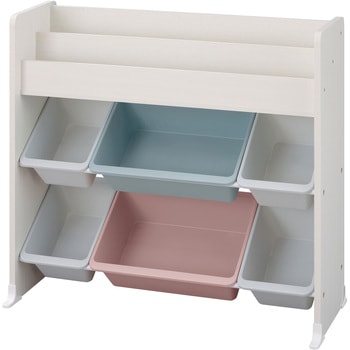 絵本棚付トイハウスラック アイリスオーヤマ