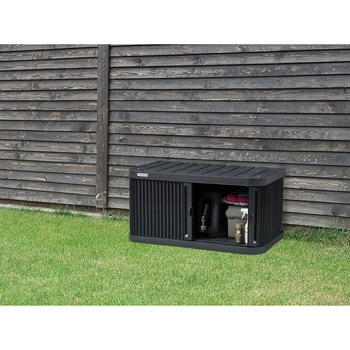 ミニロッカー ダークグレー アイリスオーヤマ