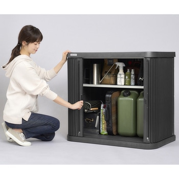 ミニロッカー ダークグレー アイリスオーヤマ