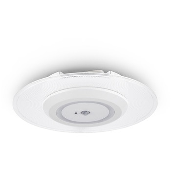 LED小型シーリングライト パネルライト 人感センサー付き 電球色 アイリスオーヤマ