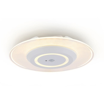 LED小型シーリングライト パネルライト 人感センサー付き 電球色 アイリスオーヤマ