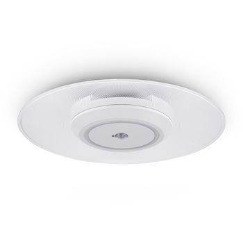 LED小型シーリングライト パネルライト 人感センサー付き 電球色 アイリスオーヤマ