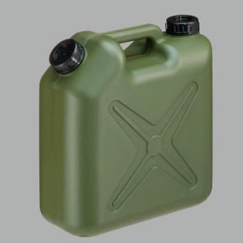ポリタンク(モスグリーン/ノズル無)10L EA508AT-315シリーズ エスコ