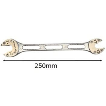 フィックスレンチ 12x17mm/14x21mm EA605BKシリーズ エスコ