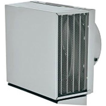 SUS製 角形耐外風フード 縦ギャラリ 網5M 左右開口・ドレン皿付タイプ メルコエアテクノロジー(旧:メルコエアテック)