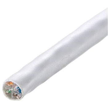 LANケーブル(CAT6A/UTP/白/難燃性) EA764BBシリーズ エスコ