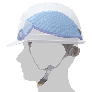 ヘルメット汗取りクーリングヘルパット(保冷剤別売) ブレイン