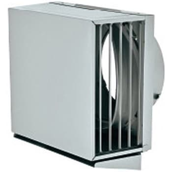 SUS製 角形耐外風フード 縦ギャラリ 左右開口・ドレン皿付タイプ メルコエアテクノロジー(旧:メルコエアテック)