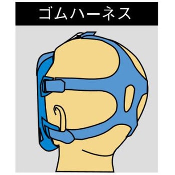 防塵マスク(伝声器付)[RL2] EA800MPシリーズ エスコ