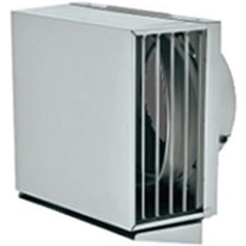 SUS製 角形耐外風フード 縦ギャラリ FD120度 左右開口・ドレン皿付タイプ メルコエアテクノロジー(旧:メルコエアテック)