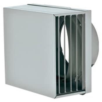 SUS製 角形耐外風フード 縦ギャラリ 左右開口タイプ メルコエアテクノロジー(旧:メルコエアテック)