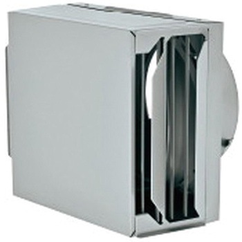 SUS製 角形耐外風フード 縦ギャラリ 左右開口・前方吹きタイプ 排気専用 メルコエアテクノロジー(旧:メルコエアテック)