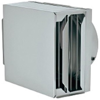 SUS製 角形耐外風フード 縦ギャラリ FD72度 左右開口・前方吹きタイプ 排気専用 メルコエアテクノロジー(旧:メルコエアテック)