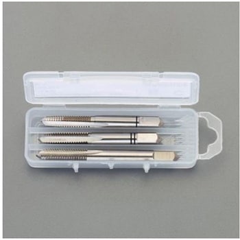 ハンドタップ3本組(左ねじ用/HSS) EA829JBシリーズ - エスコ