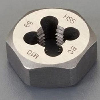 六角ダイス(並目/HSS) EA829JLシリーズ エスコ
