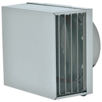 SUS製 角形耐外風フード 縦ギャラリ 網3M FD72度 左右開口タイプ メルコエアテクノロジー(旧:メルコエアテック)