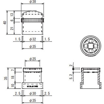 アンカキャップ 大阪避雷針工業(OHK)
