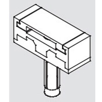 アルミ導帯取付金物 大阪避雷針工業(OHK)